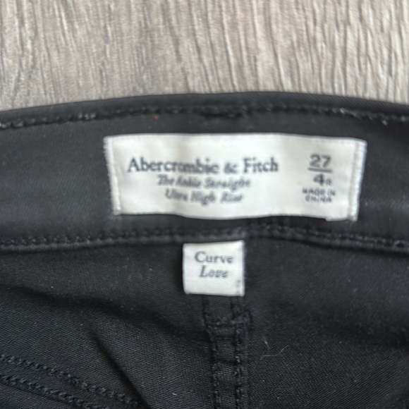 Abercrombie &fitch the ankle ultra high rise curve love pants size 27 - Picture 3 of 8